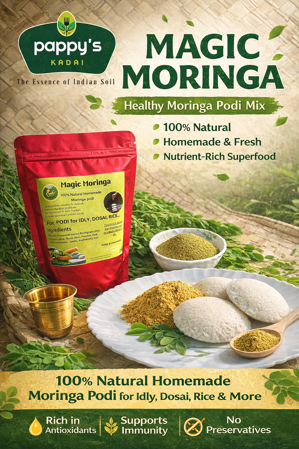 magic moringa 200 gms